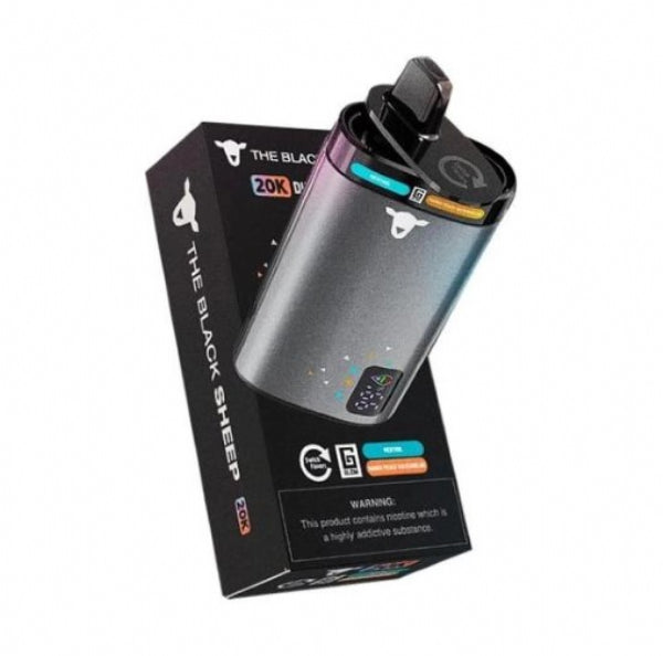 Pod Descartável 2 em 1 The Black Sheep 20.000 puffs