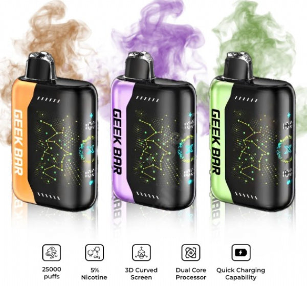 Geek Bar Pulse X – 25000 Puffs – Pod Descartável