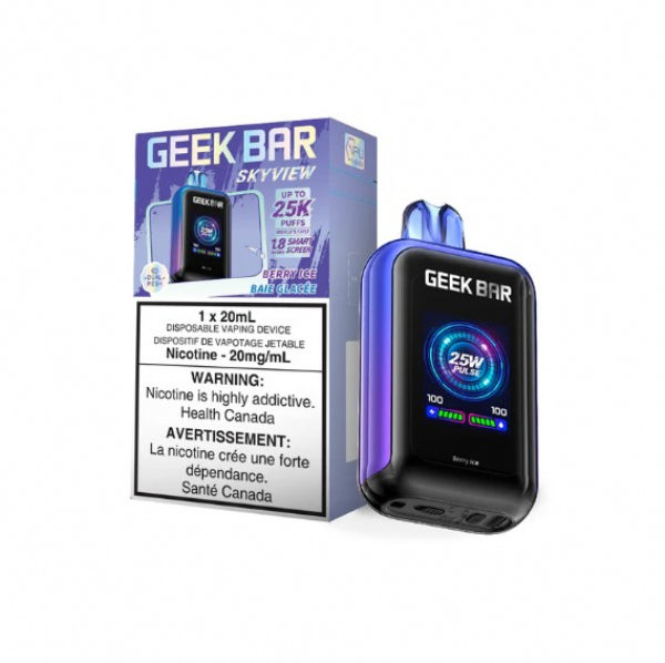 Pod Descartável Geek Bar Skyview 25000 Puffs