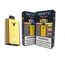 Pod Descartável Ignite V120 PRO Gold 12.000 Puffs